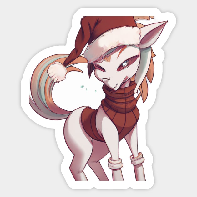Cute Horse Drawing Sticker by Play Zoo